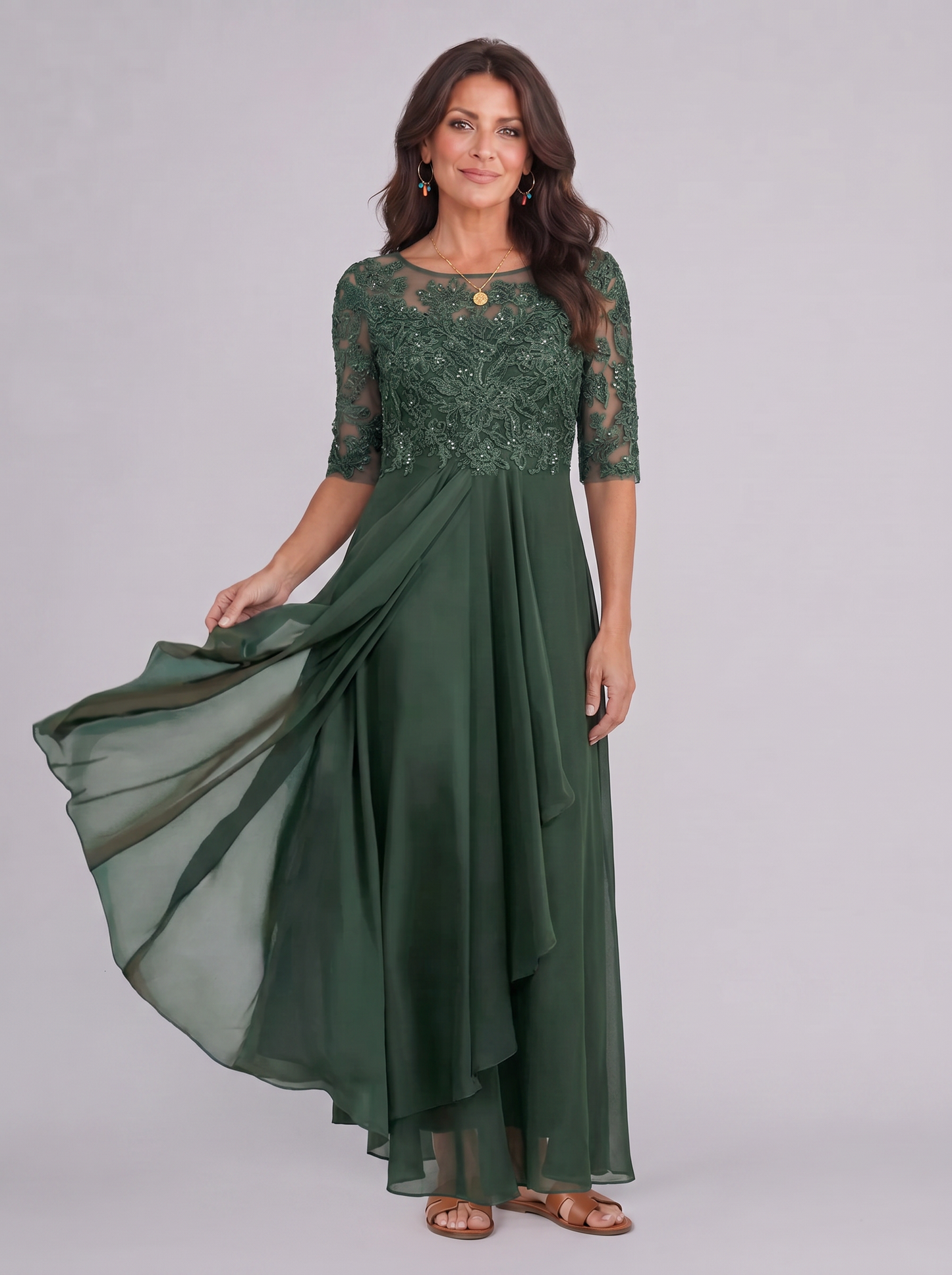 Rhonda | Vestido de Encaje Elegante