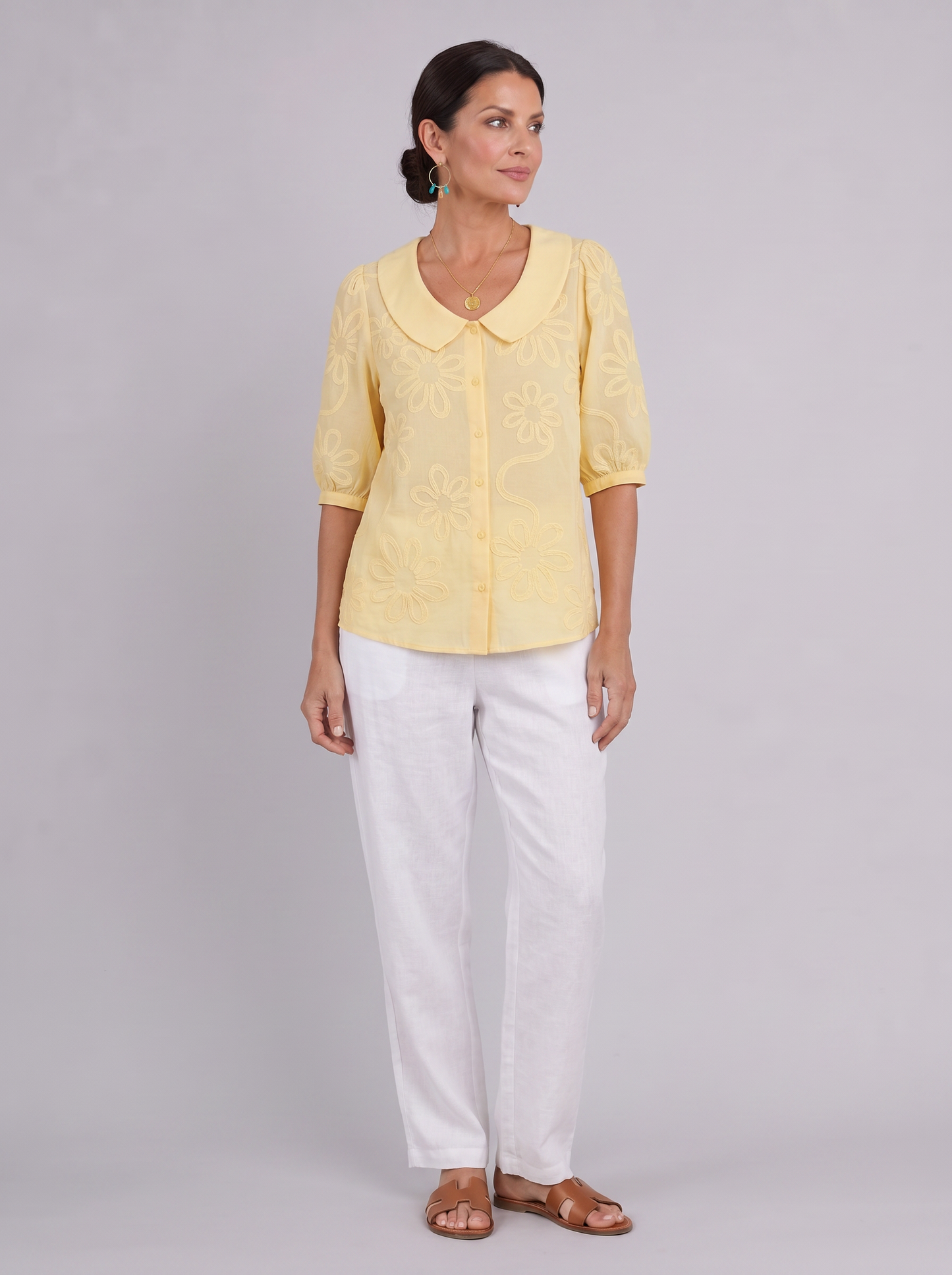 Auriva - Blusa Floral Elegante