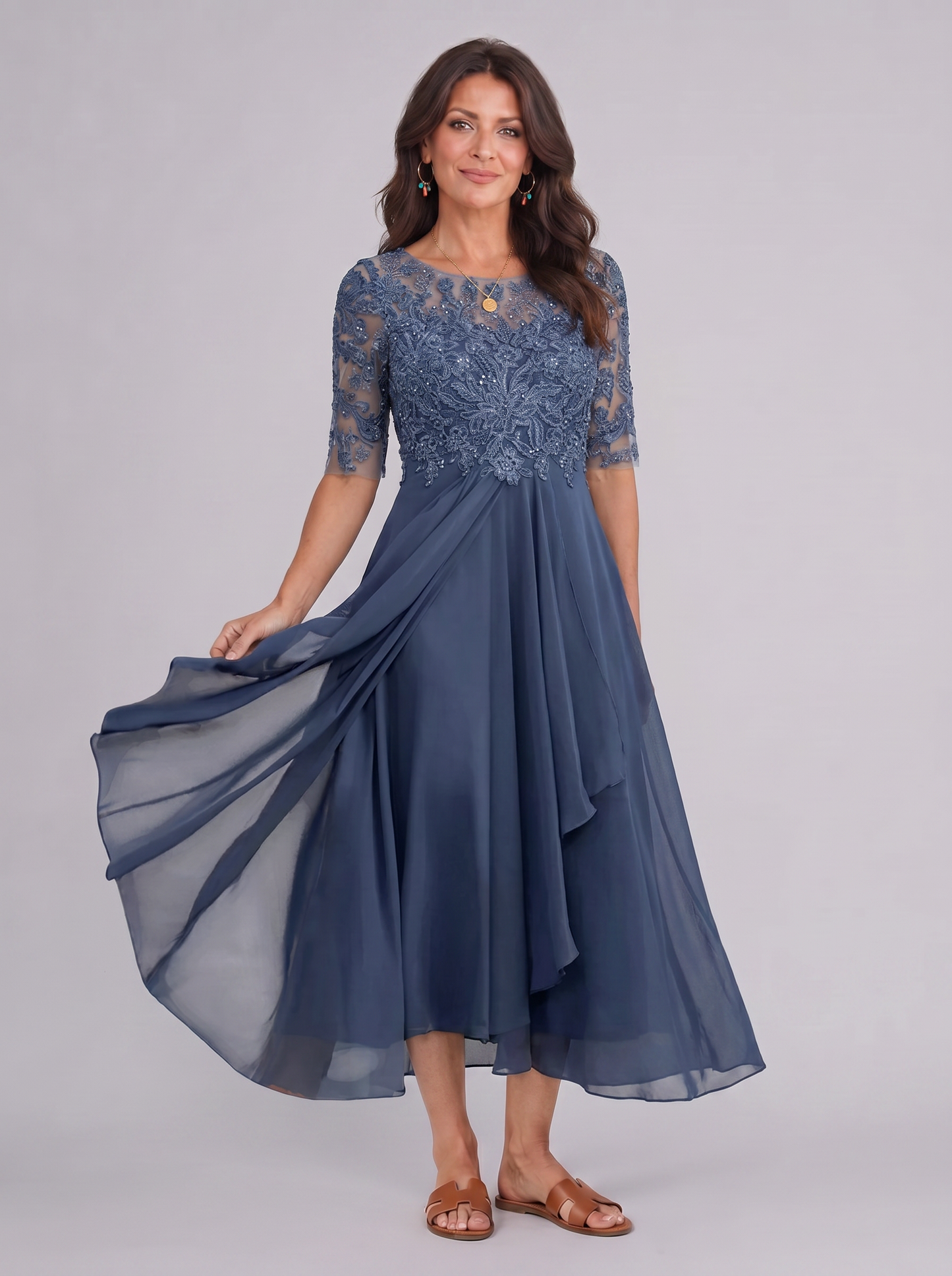 Rhonda | Vestido de Encaje Elegante