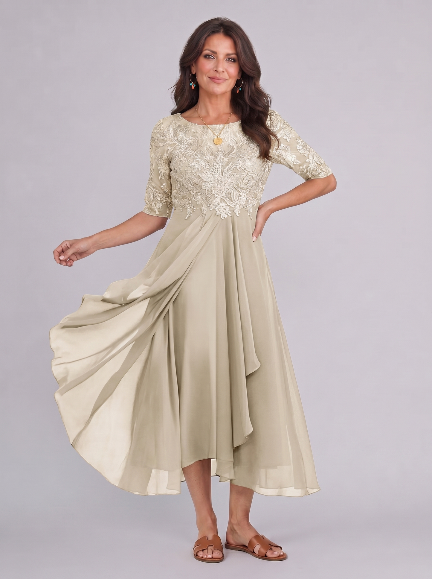 Rhonda | Vestido de Encaje Elegante