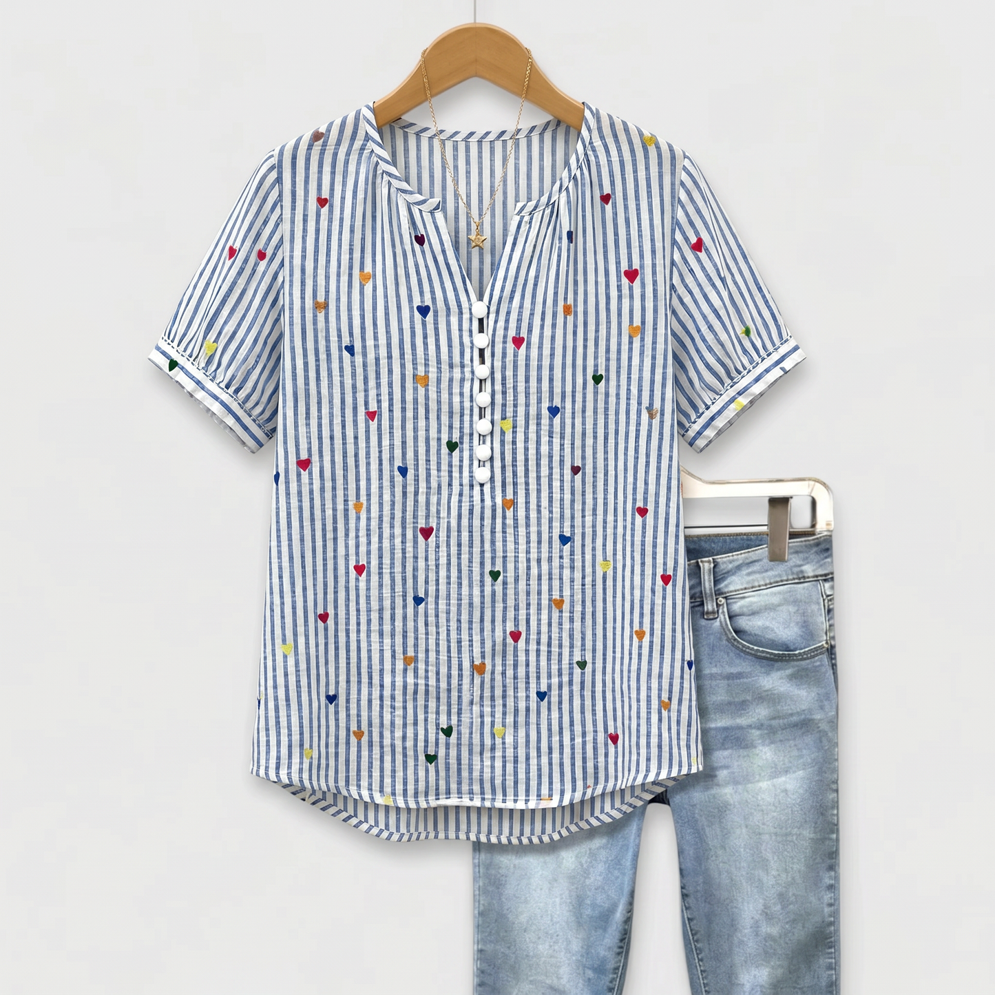 Áurea - Blusa Escote en V