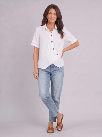 Luria - Blusa Corte Asimétrico