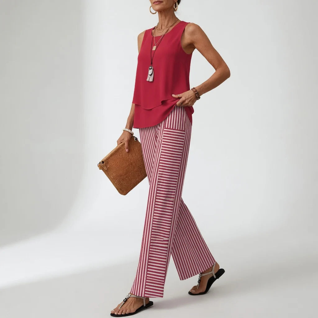Rosavienne | Conjunto Rayas de la Riviera